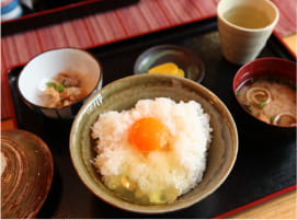 たまごかけ御飯定食